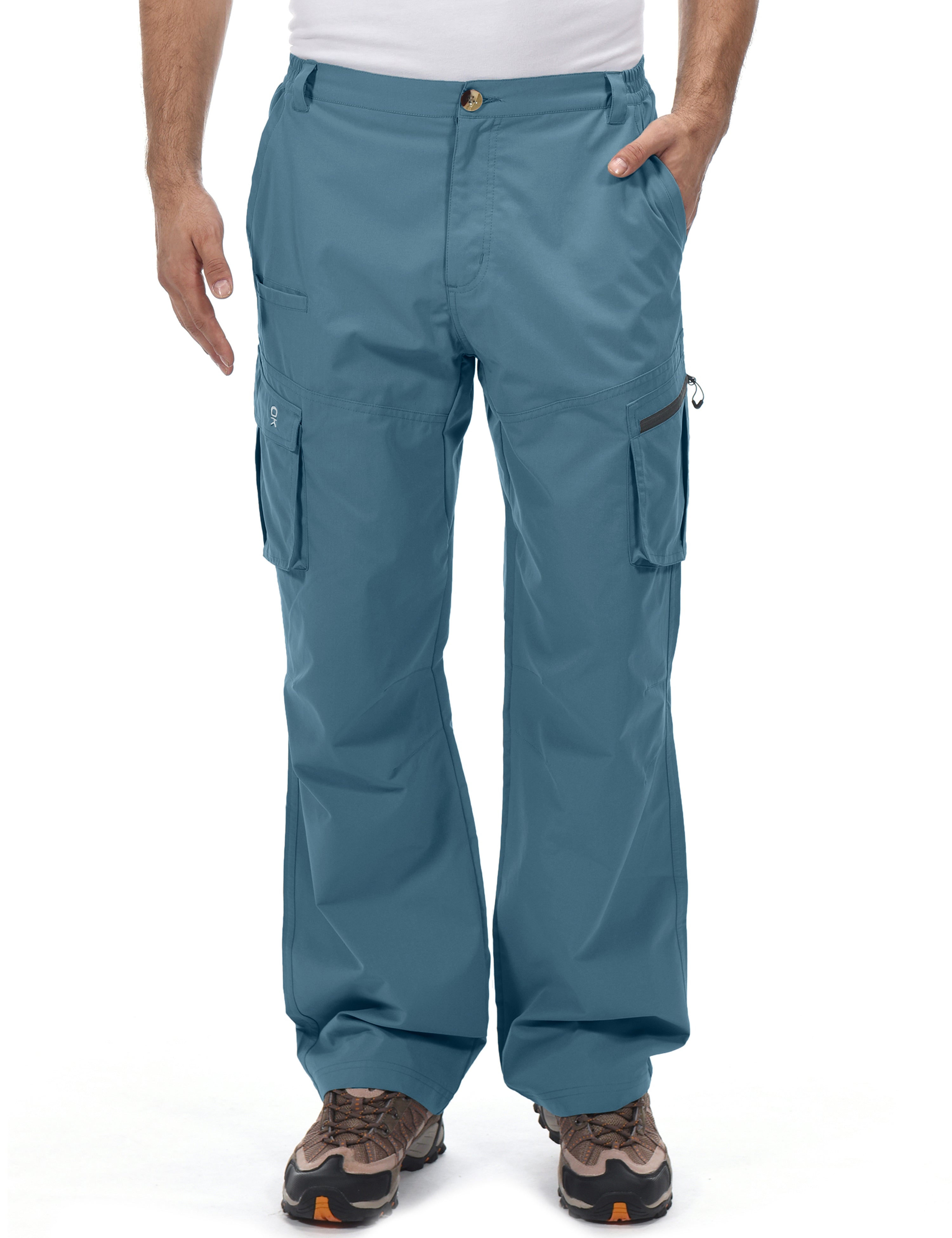 MOCOLY Men's Hiking Cargo Pants Outdoor Water Resistant Tactical Pants  Lightweig | eBay